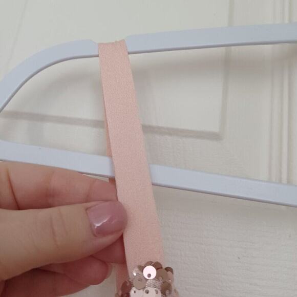 About Us x Revolve Bethany Sequin Mini Dress Rose Gold S NWT - Picture 6 of 14